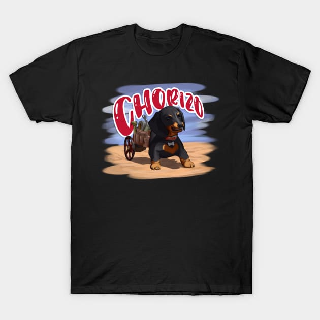 Chorizo Dog T-Shirt by kdigart 